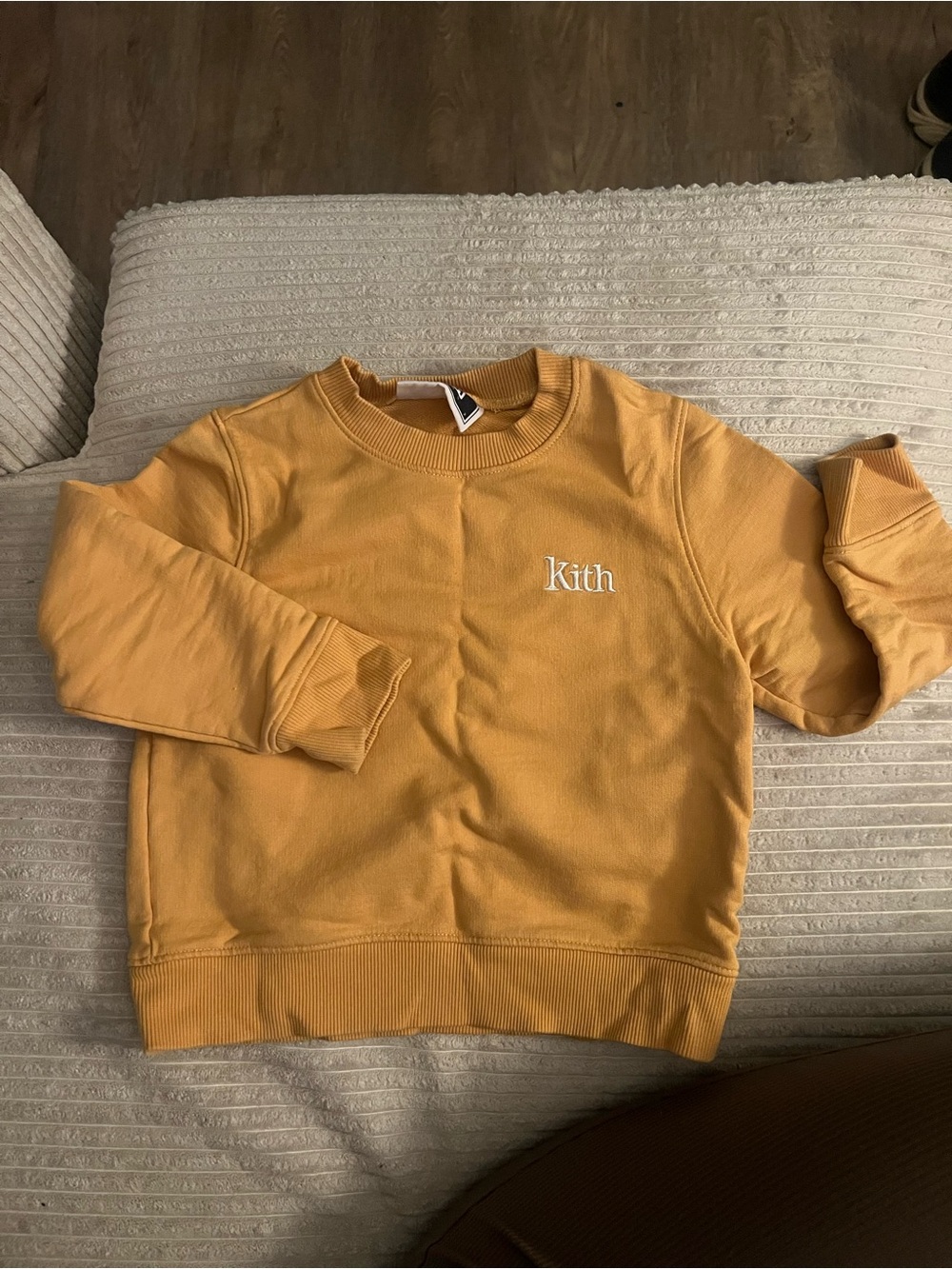 Kith Golden Mustard Crewneck Sweatshirt